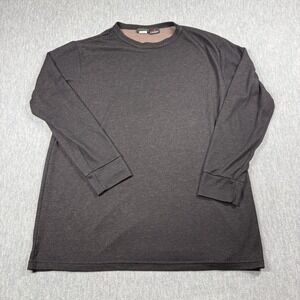 Kenyon Shirt Mens XL Black Outlast Thermal Base Layer Long Sleeve Crewneck Tee